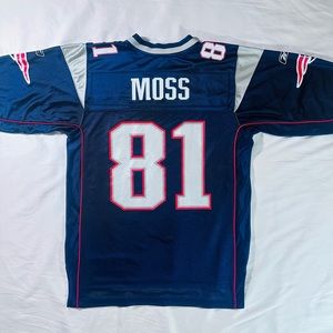 Randy Moss New England Patriots Home Jersey